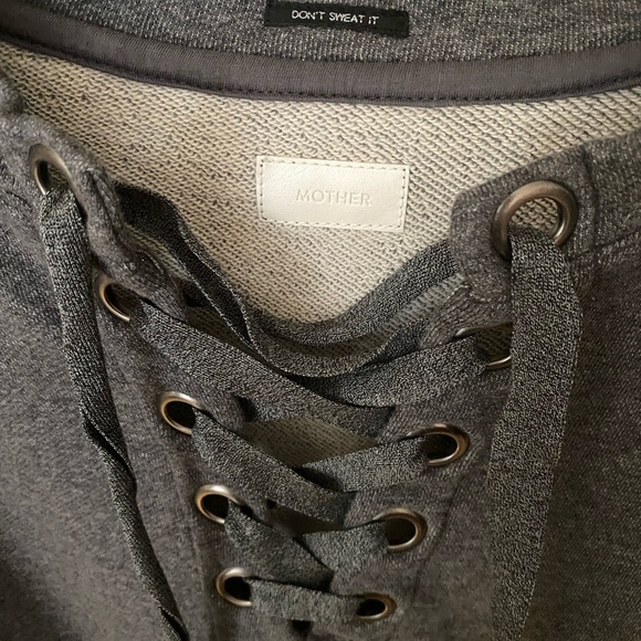 New Mother The Tie Up Easy Sweatshirt - Picture 4 of 5